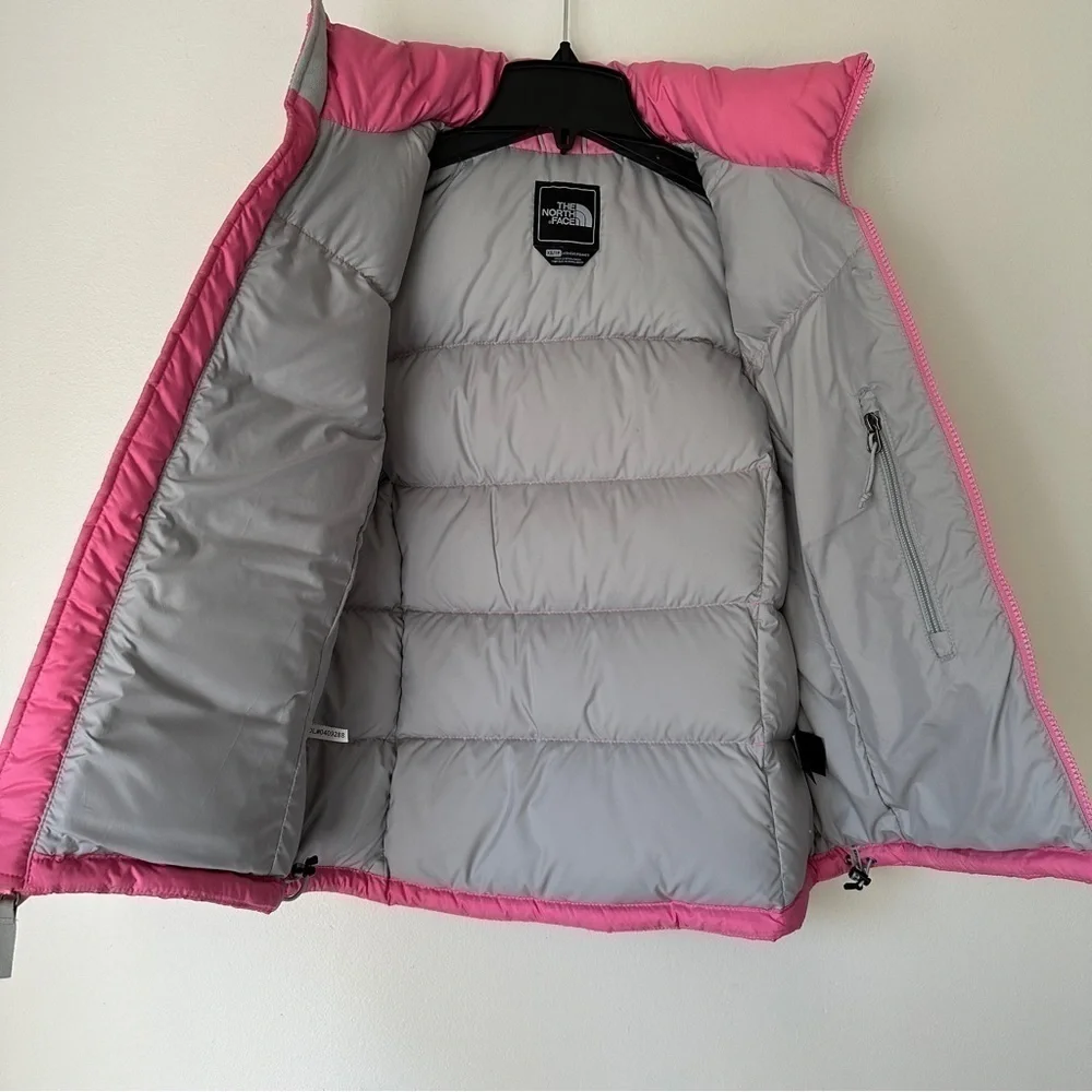 The North Face Goose Down 700 Puffer Jacket Vest in Pink size XS
